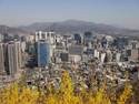 Seoul view from Namsan